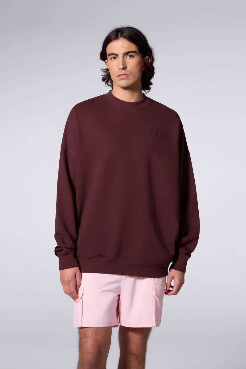 Sweat Print Fluidity Ruben Mixte Bordeaux