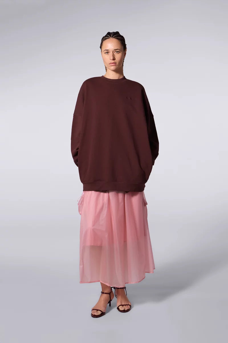 Sweat Print Fluidity Ruben Mixte Bordeaux