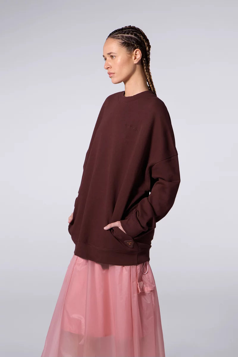 Sweat Print Fluidity Ruben Mixte Bordeaux