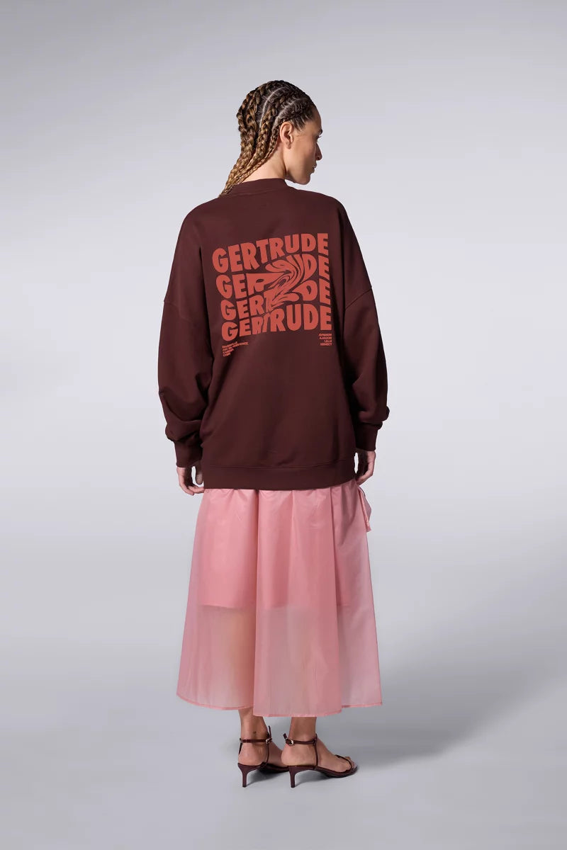 Sweat Print Fluidity Ruben Mixte Bordeaux