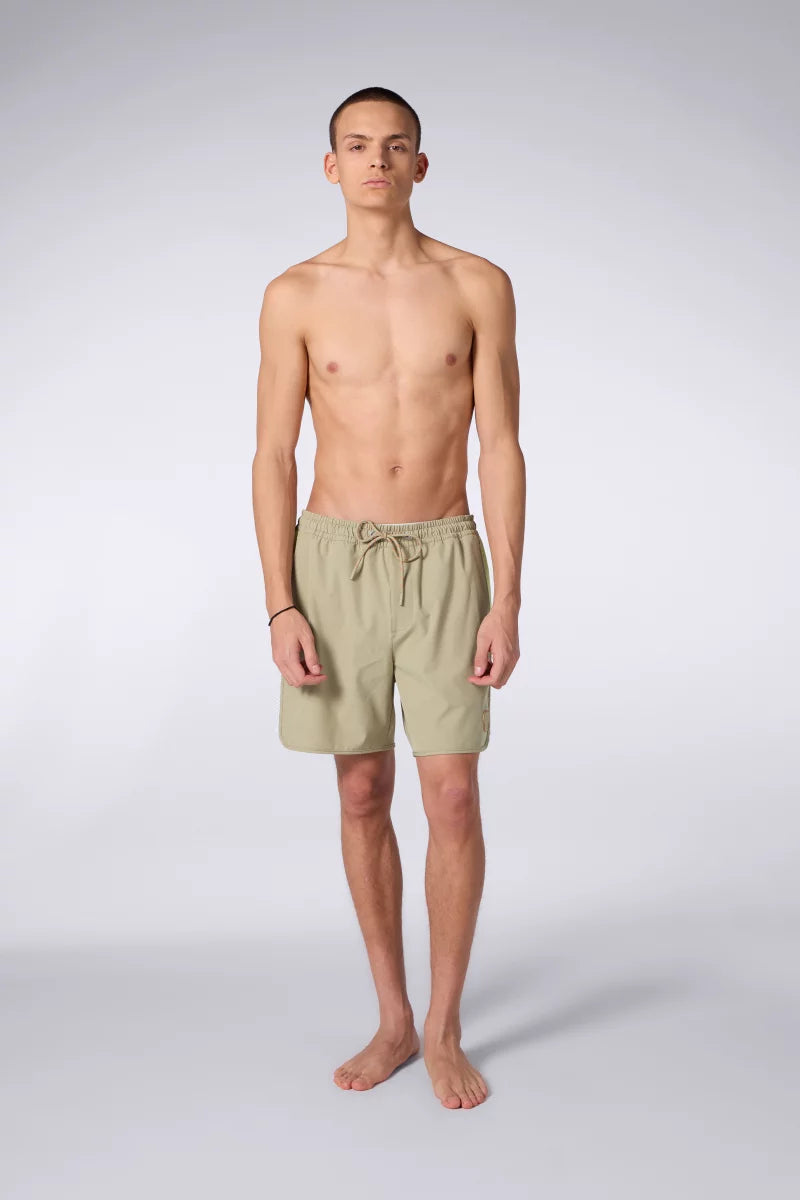 Short de bain Stretch Samy Granite/Poussin