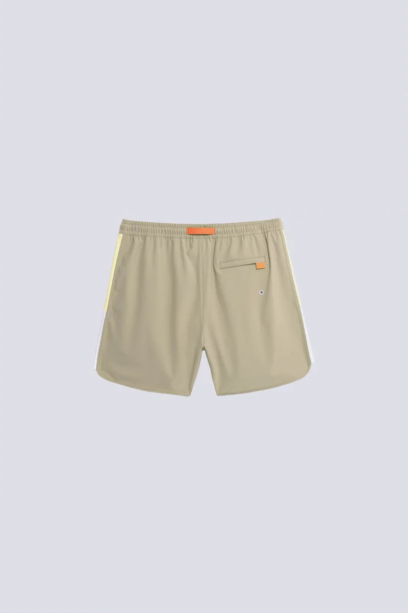 Short de bain Stretch Samy Granite/Poussin