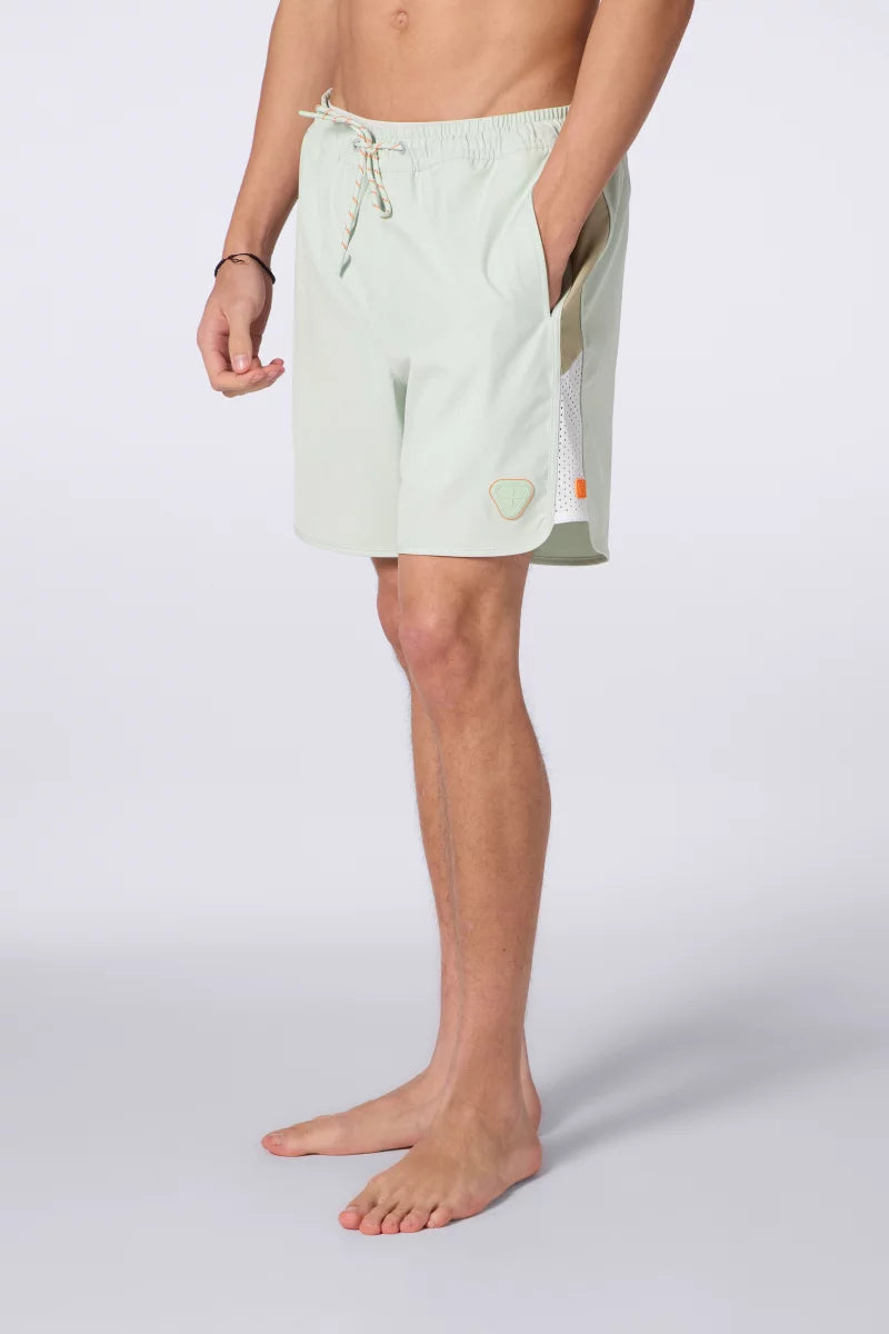 Short de bain Stretch Samy Mousse/Granite