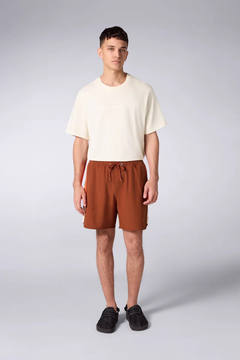 Short de bain Stretch Samy Terracotta/Orangette