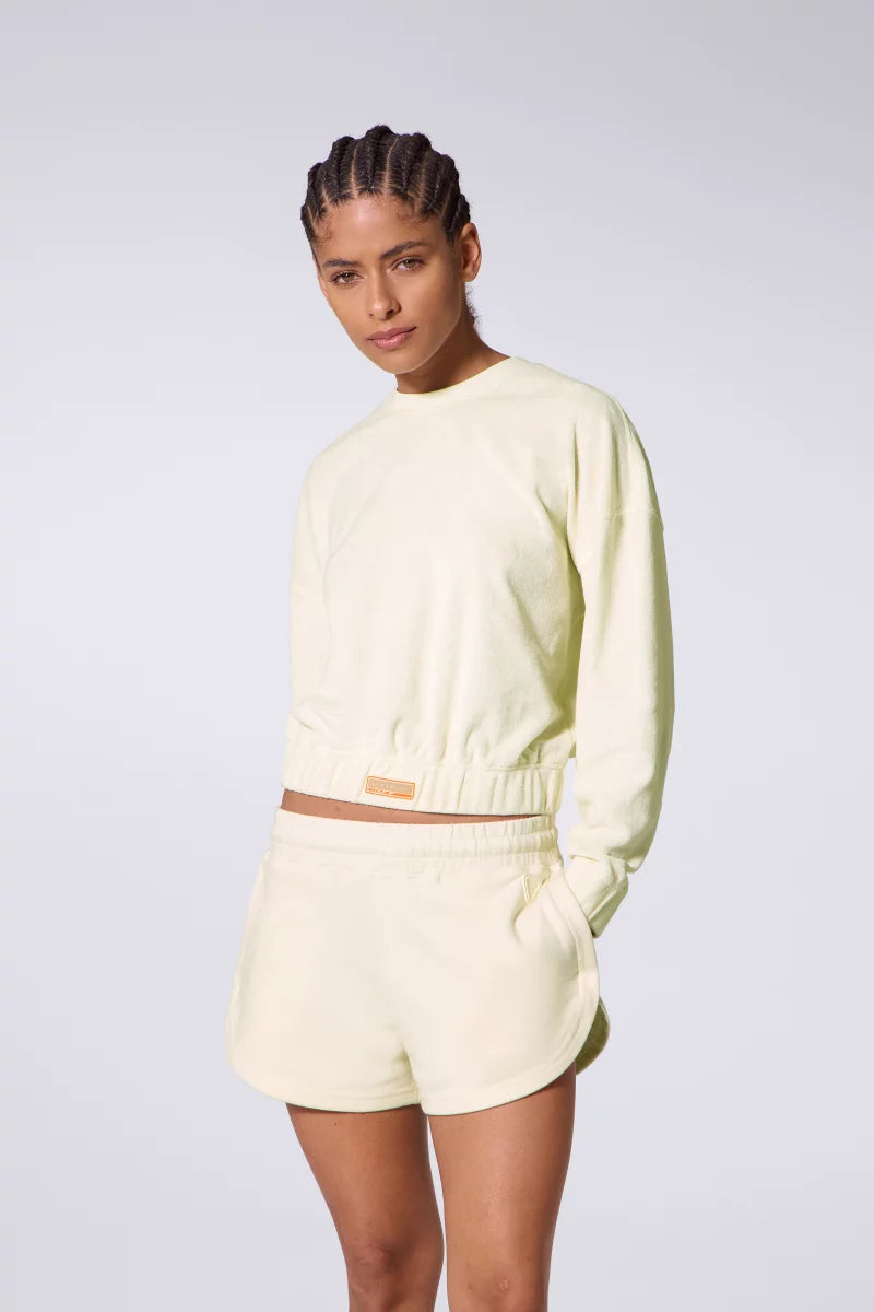 Sweat Ample Éponge Soleia Creme