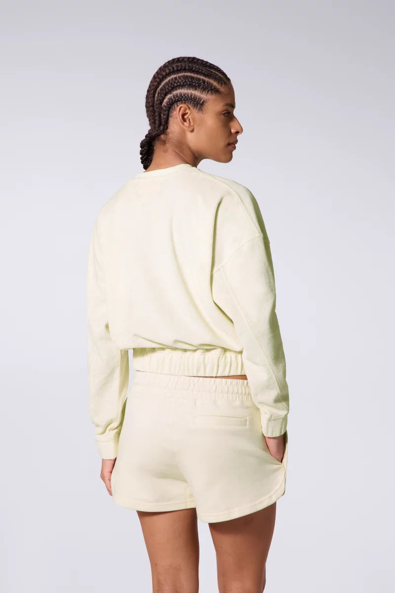 Sweat Ample Éponge Soleia Creme