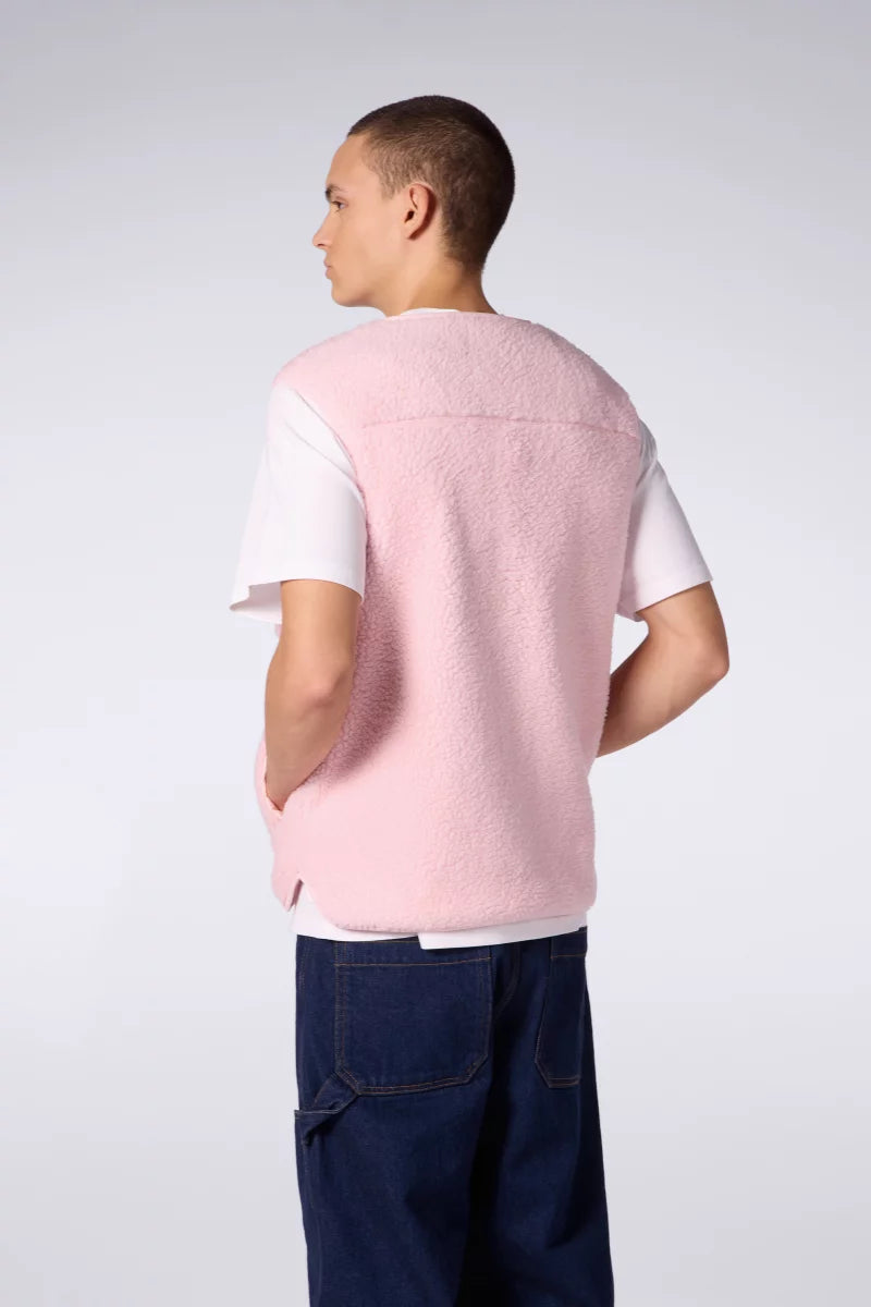Veste Sans Manches Sherpa Tengo Mixte Blush