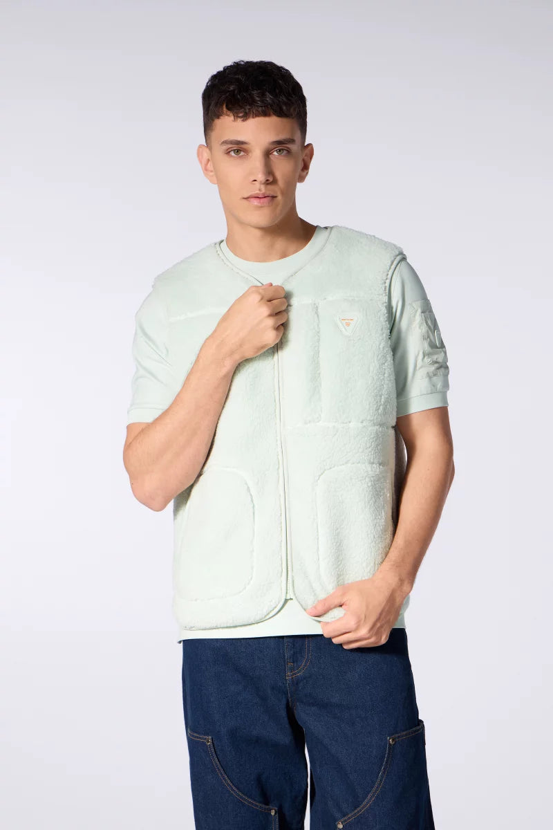 Veste Sans Manches Sherpa Tengo Mixte Mousse