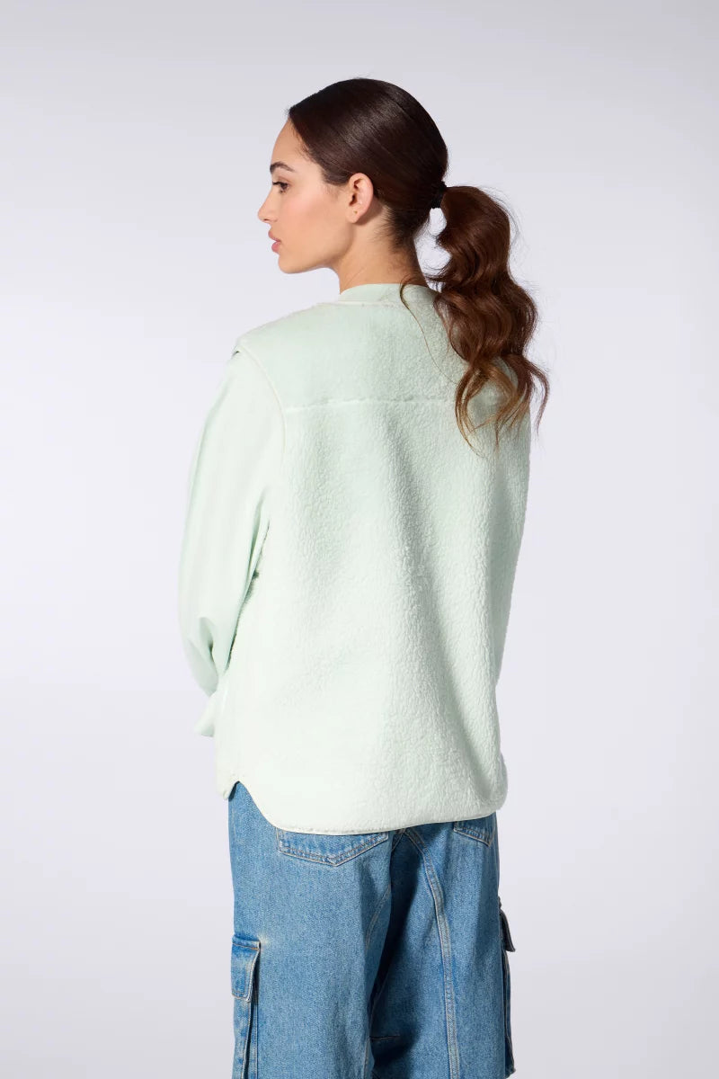 Veste Sans Manches Sherpa Tengo Mixte Mousse
