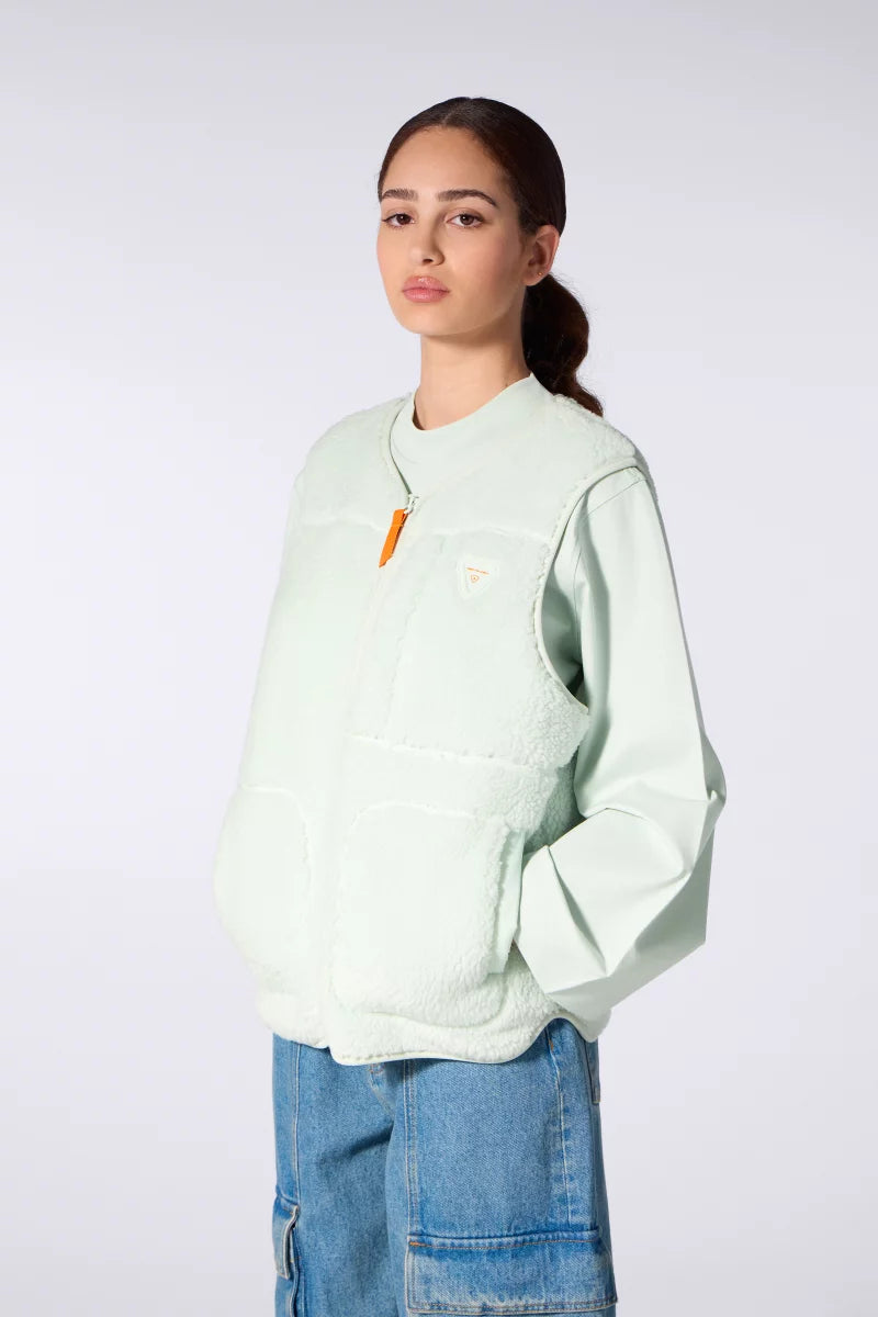 Veste Sans Manches Sherpa Tengo Mixte Mousse