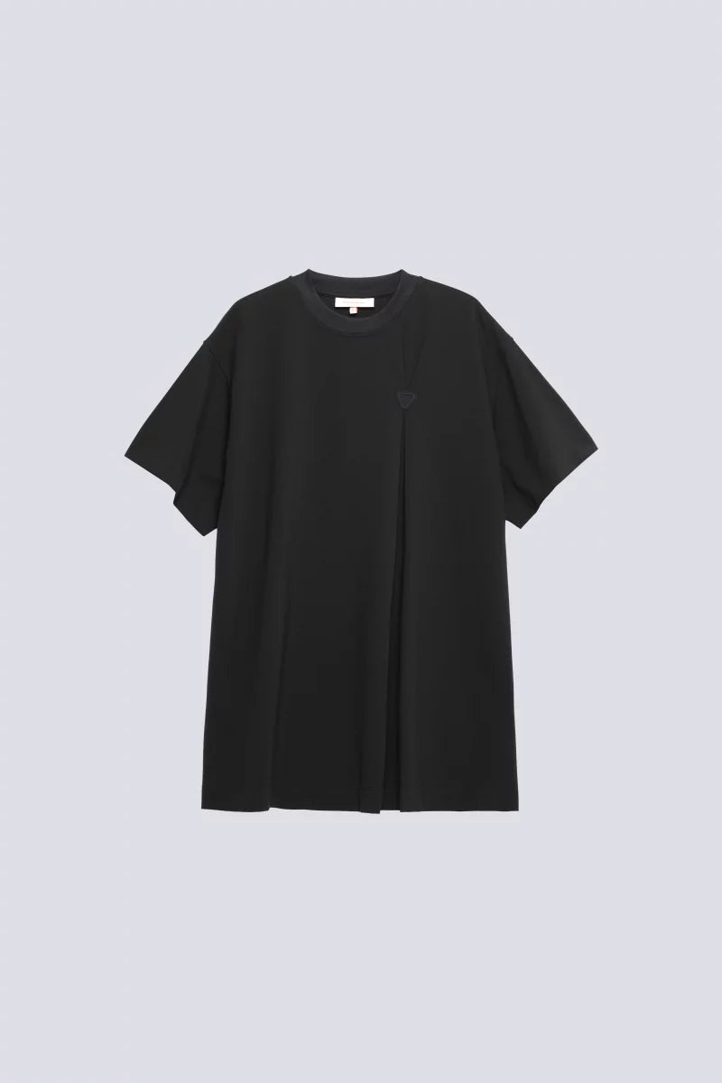 T-shirt Long Tiarra Black