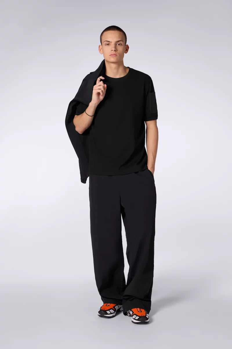 T-shirt Double Poche Timeo Black