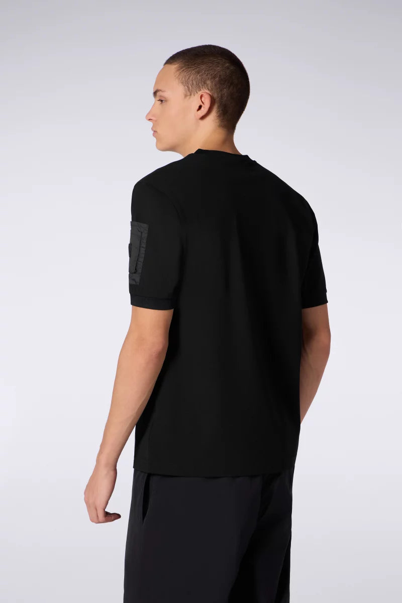 T-shirt Double Poche Timeo Black