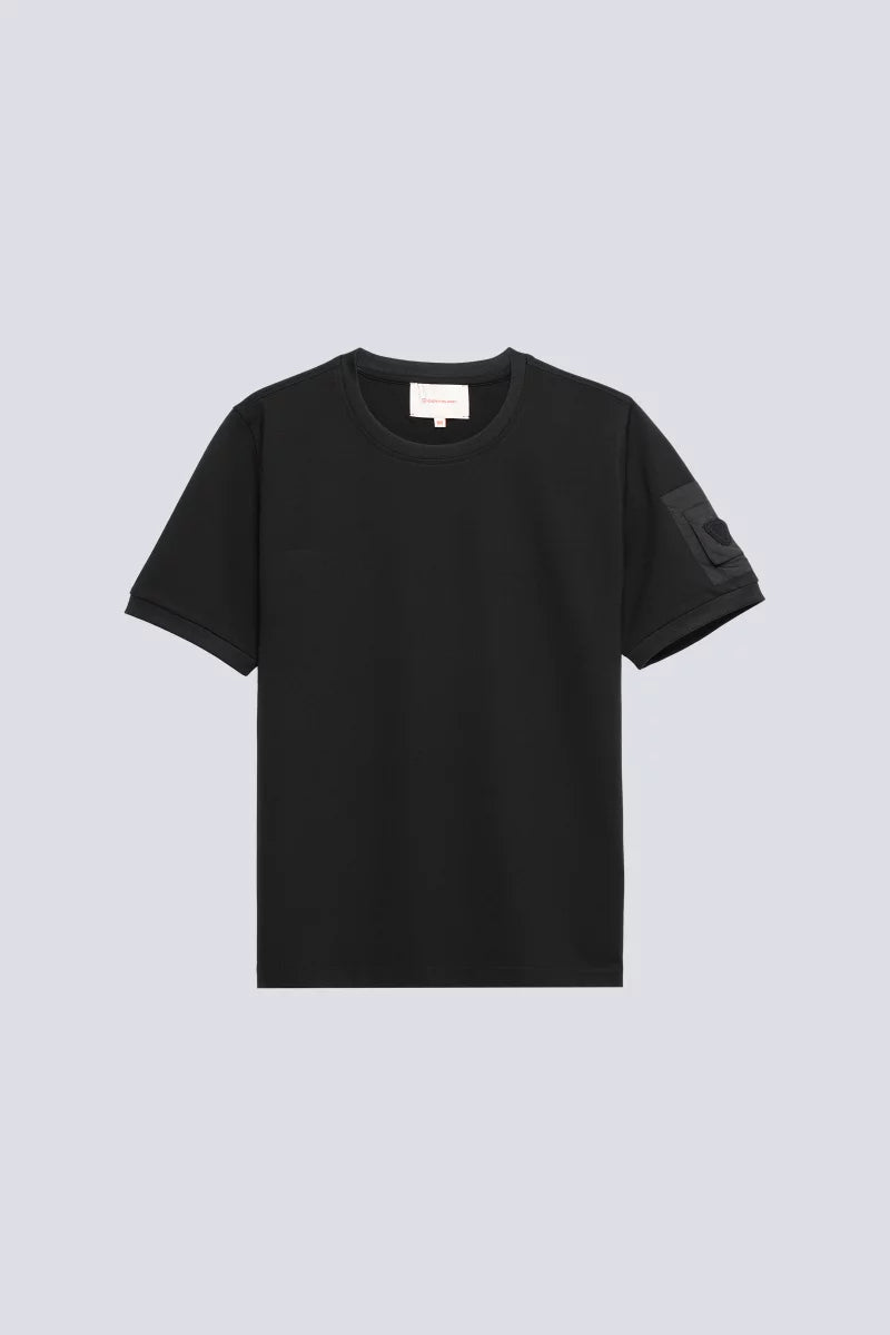 T-shirt Double Poche Timeo Black