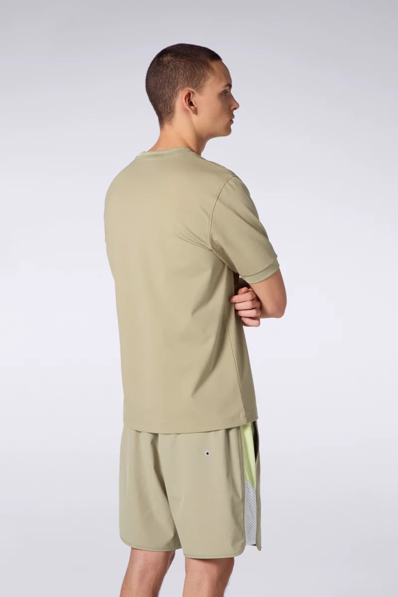 T-shirt Double Poche Timeo Granite