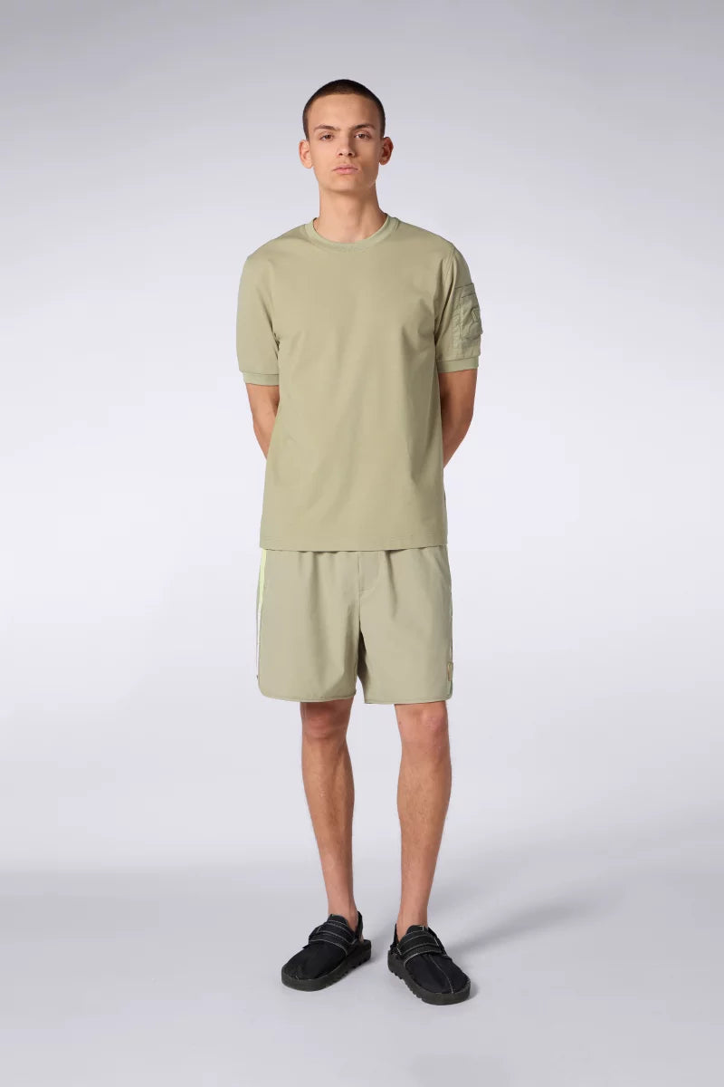 T-shirt Double Poche Timeo Granite