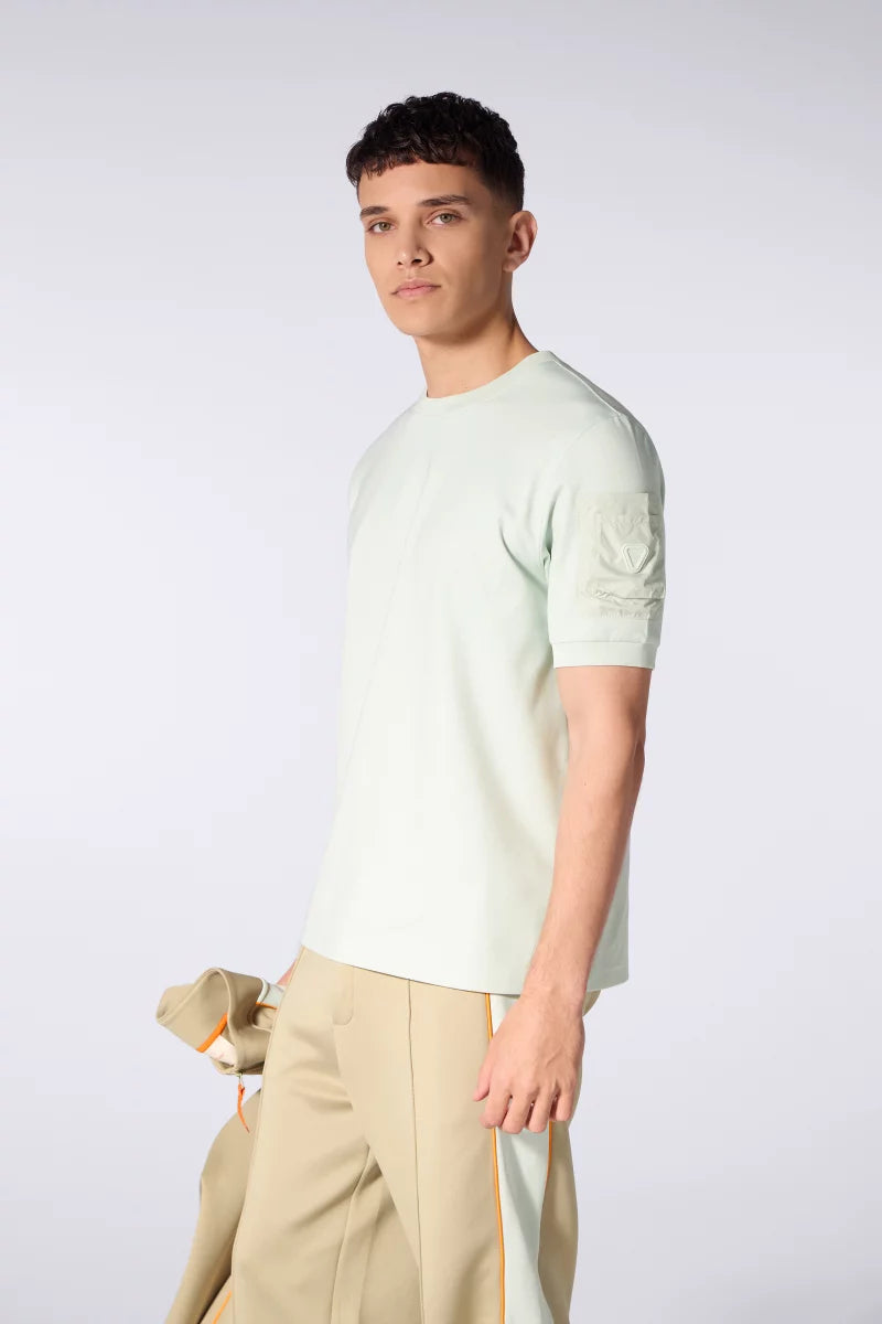 T-shirt Double Poche Timeo Mousse