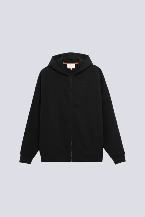 Hoodie Zippé Titus Mixte Black