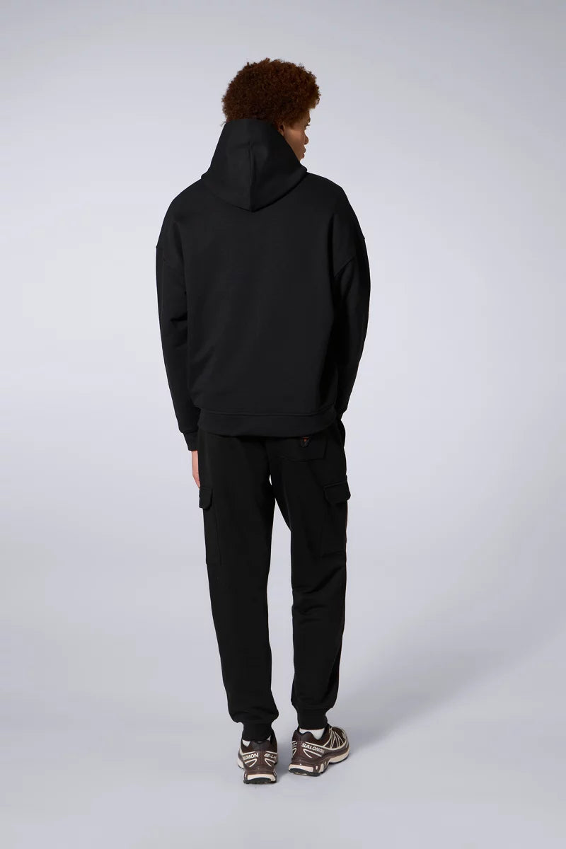 Hoodie Zippé Titus Mixte Black