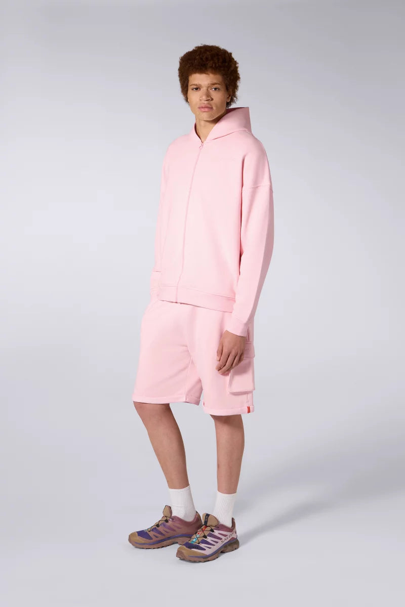 Hoodie Zippé Titus Mixte Blush