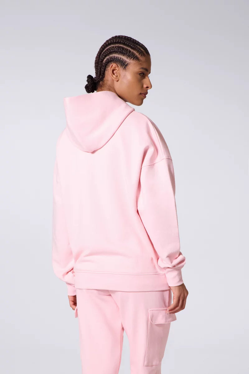 Hoodie Zippé Titus Mixte Blush