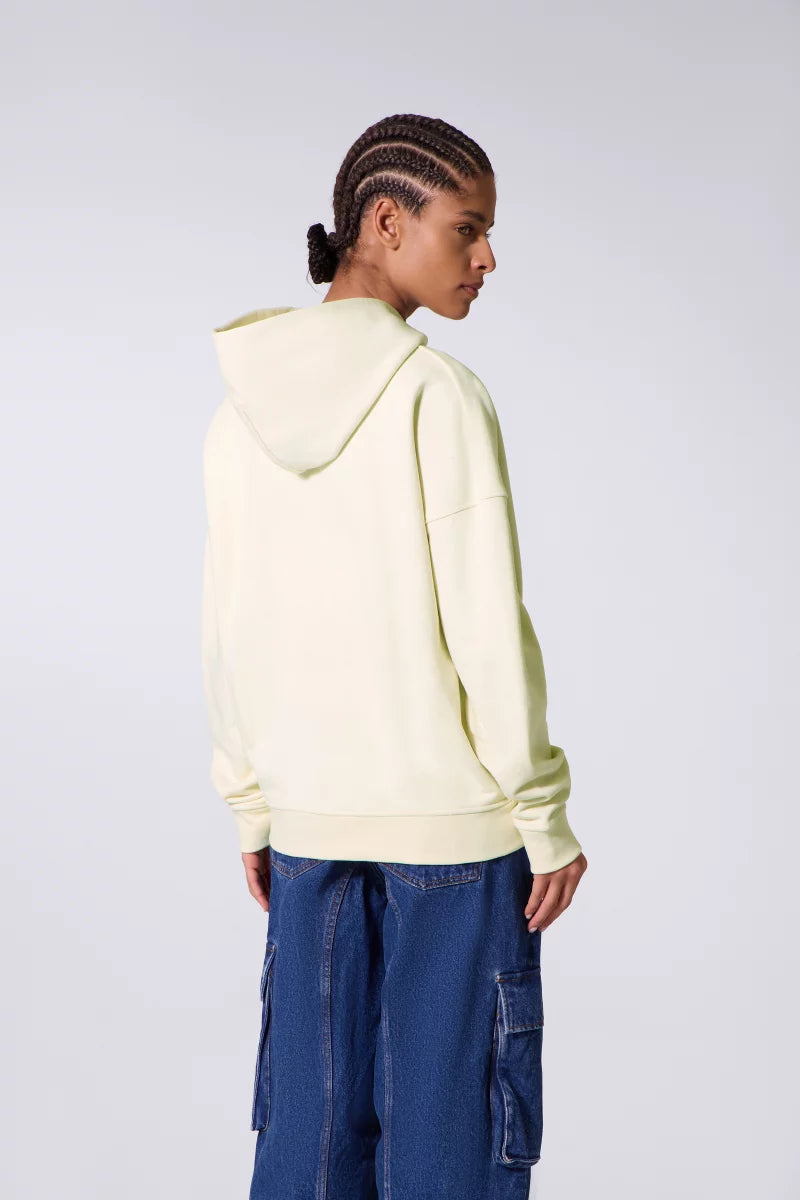 Hoodie Zippé Titus Mixte Creme