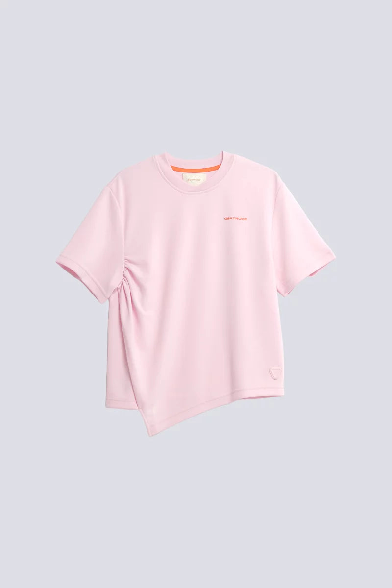 Top Asymétrique Acétate Willy Blush