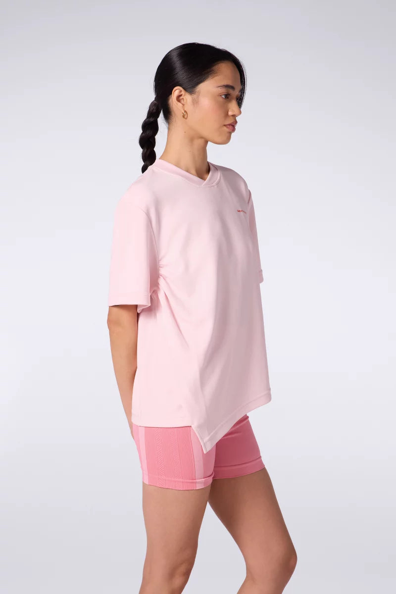 Top Asymétrique Acétate Willy Blush