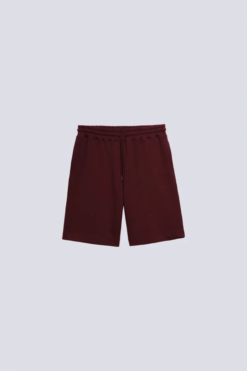 Short Ample Molleton Yann Bordeaux
